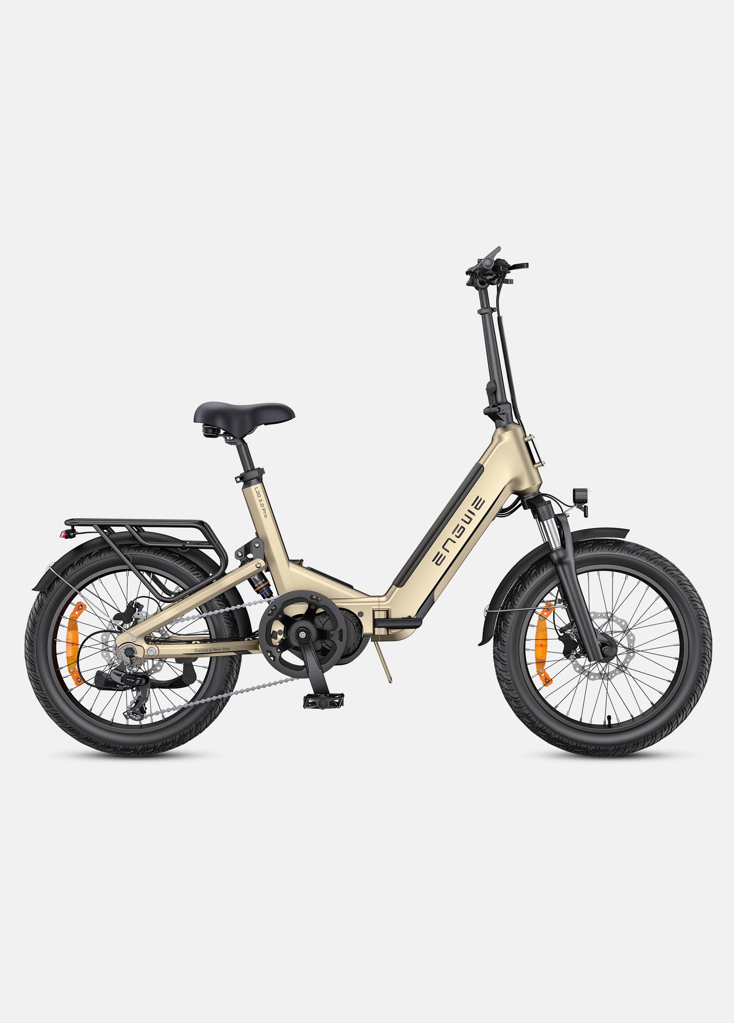 L20 3.0 Pro- 250W 100Nm Mid-drive Motor Full Suspension Compact E-bike