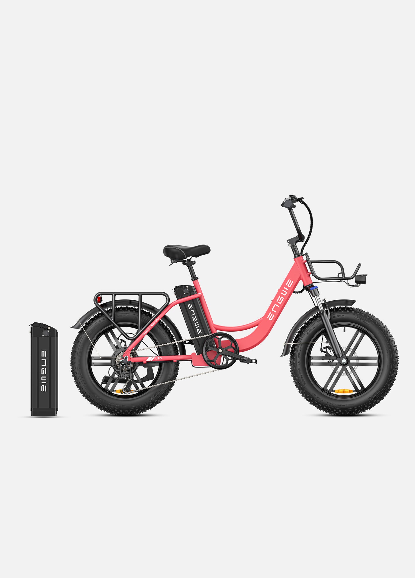 Engwe L20 - 250W 140km Max Speed 25 km/h Front Suspension Step-Thru E-bike