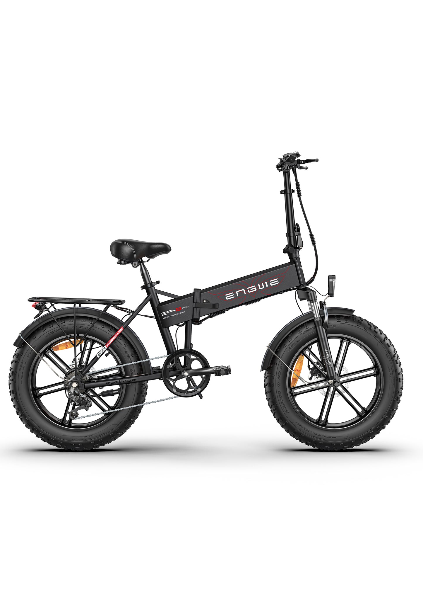 Engwe - EP-2 Pro - 120 km Range Max Speed 25 km/h Front Suspension Foldable E-bike