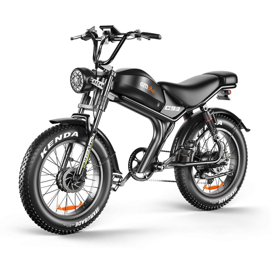 EMOKO C93 Dual Motor Ebike| 2*75N.M 48V Moped-Style Off-Road Bike