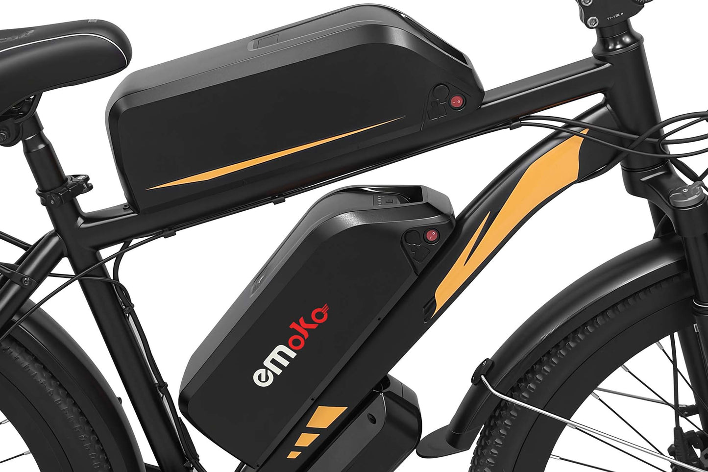 EMOKO EC27 Delivery E-Bike| Dual Battery 48V 20AH + 25AH Long Range Cargo Bike