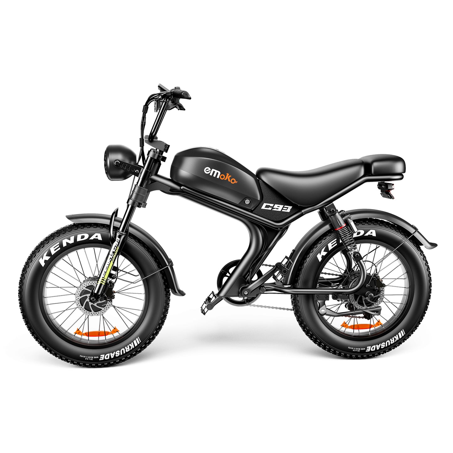 EMOKO C93 Dual Motor Ebike| 2*75N.M 48V Moped-Style Off-Road Bike