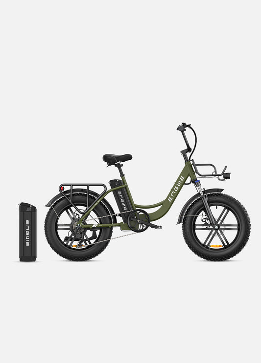 Engwe L20 - 250W 140km Max Speed 25 km/h Front Suspension Step-Thru E-bike