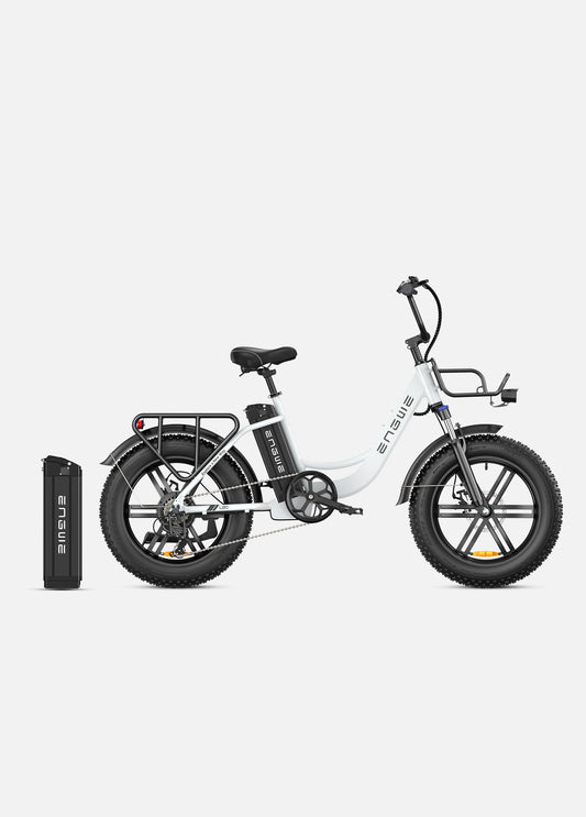 Engwe L20 - 250W 140km Max Speed 25 km/h Front Suspension Step-Thru E-bike