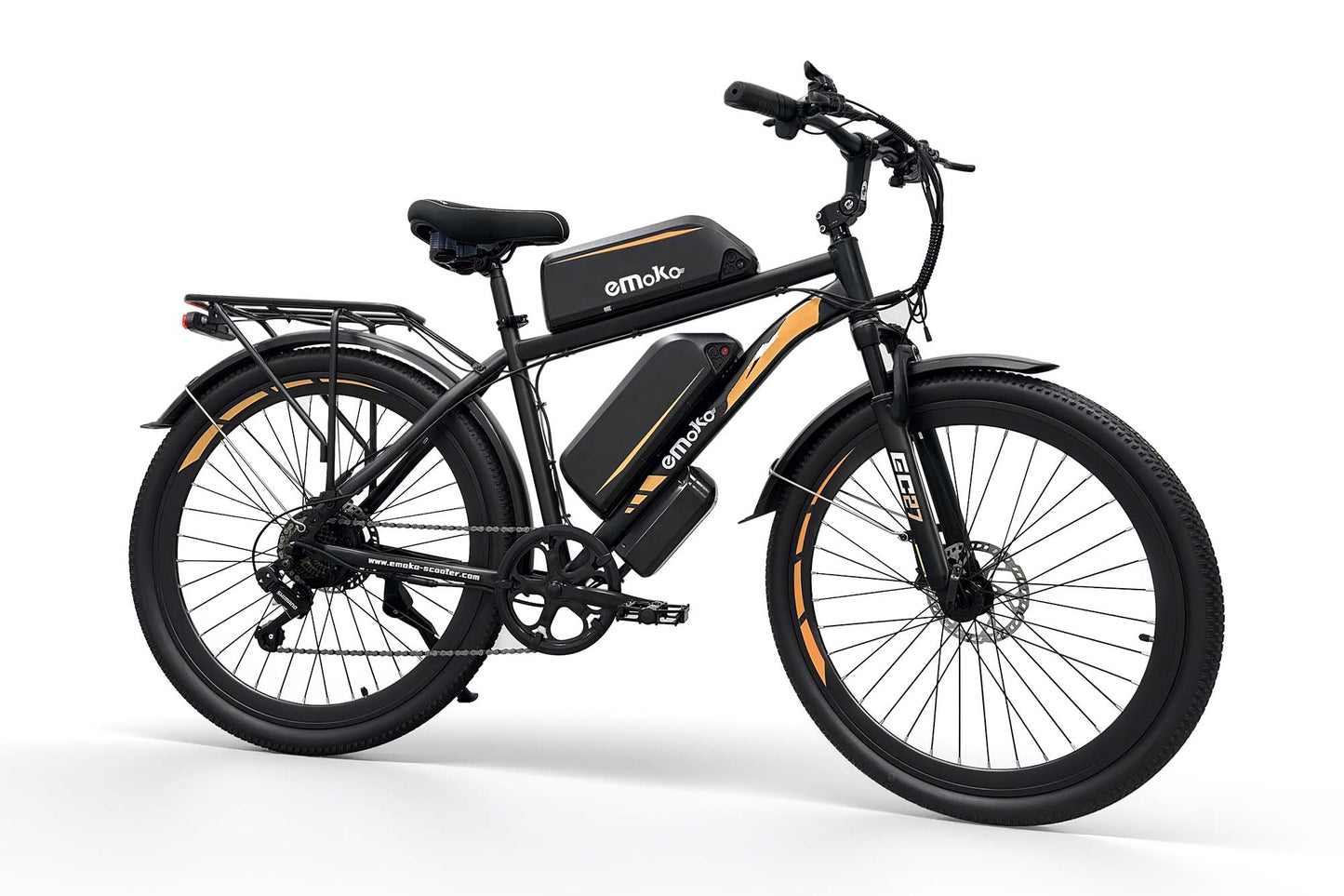 EMOKO EC27 Delivery E-Bike| Dual Battery 48V 20AH + 25AH Long Range Cargo Bike
