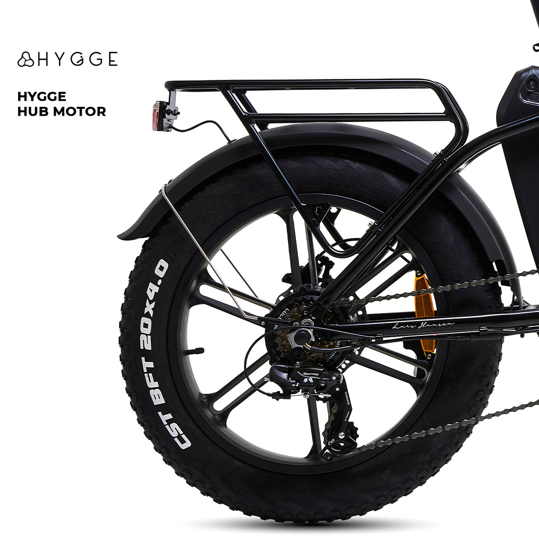 Vester Step Folding Bike ( 2025) - Fat Tyre