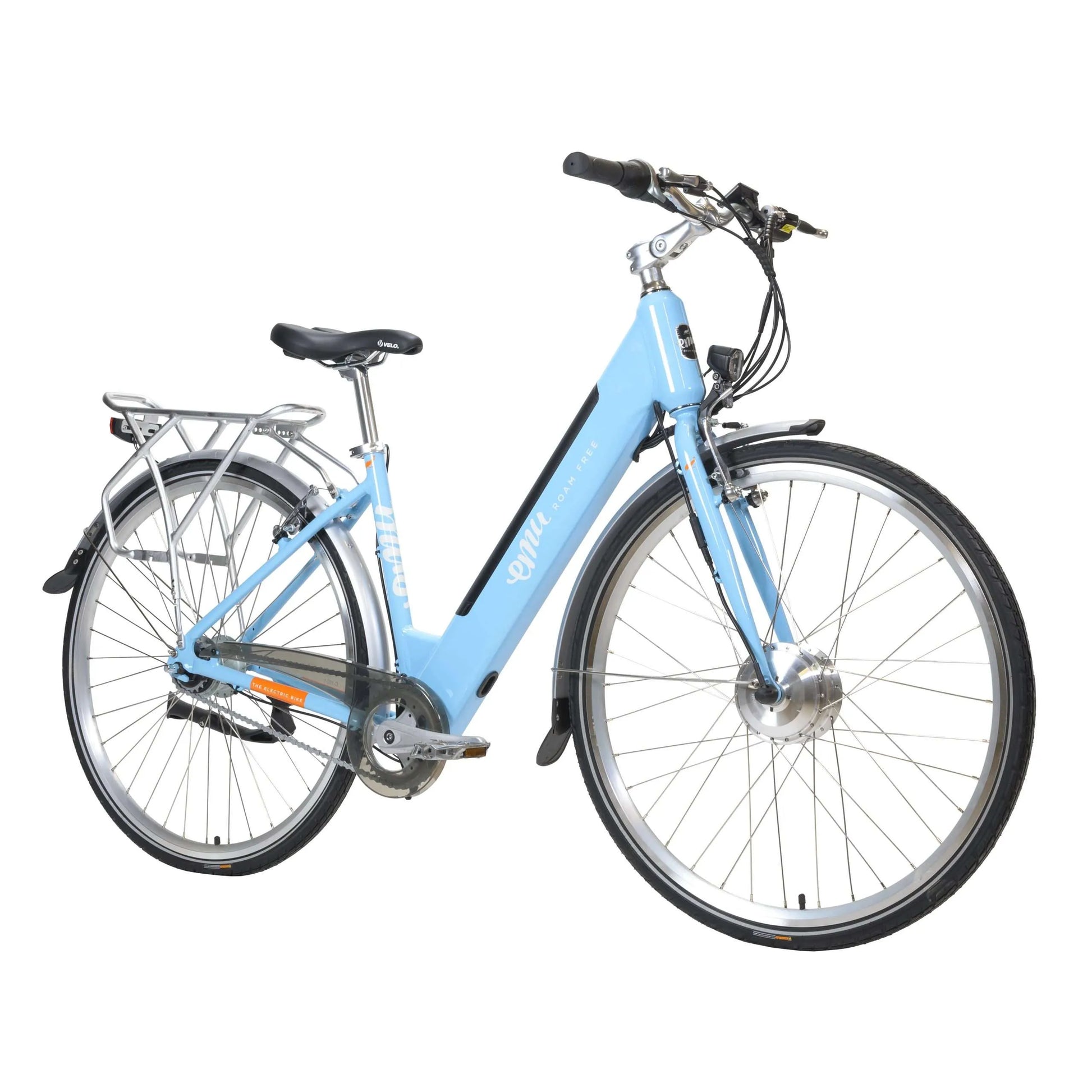 Emu Classic Step Through Electric Bike - 10.4Ah / 374Wh, 14.5 Ah / 522 Wh, Emu Blue