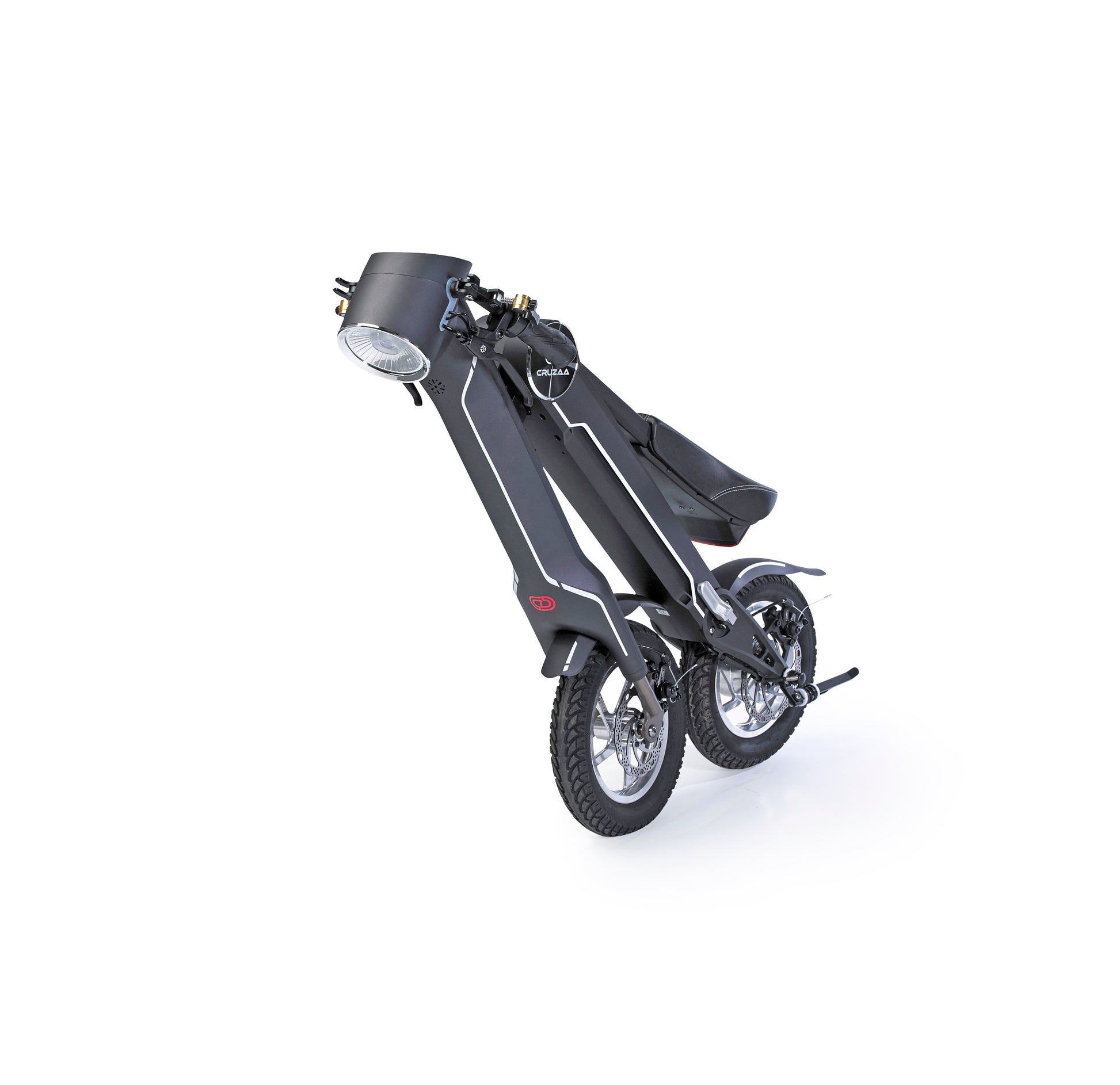 Cruzaa E scooter sit down black folded