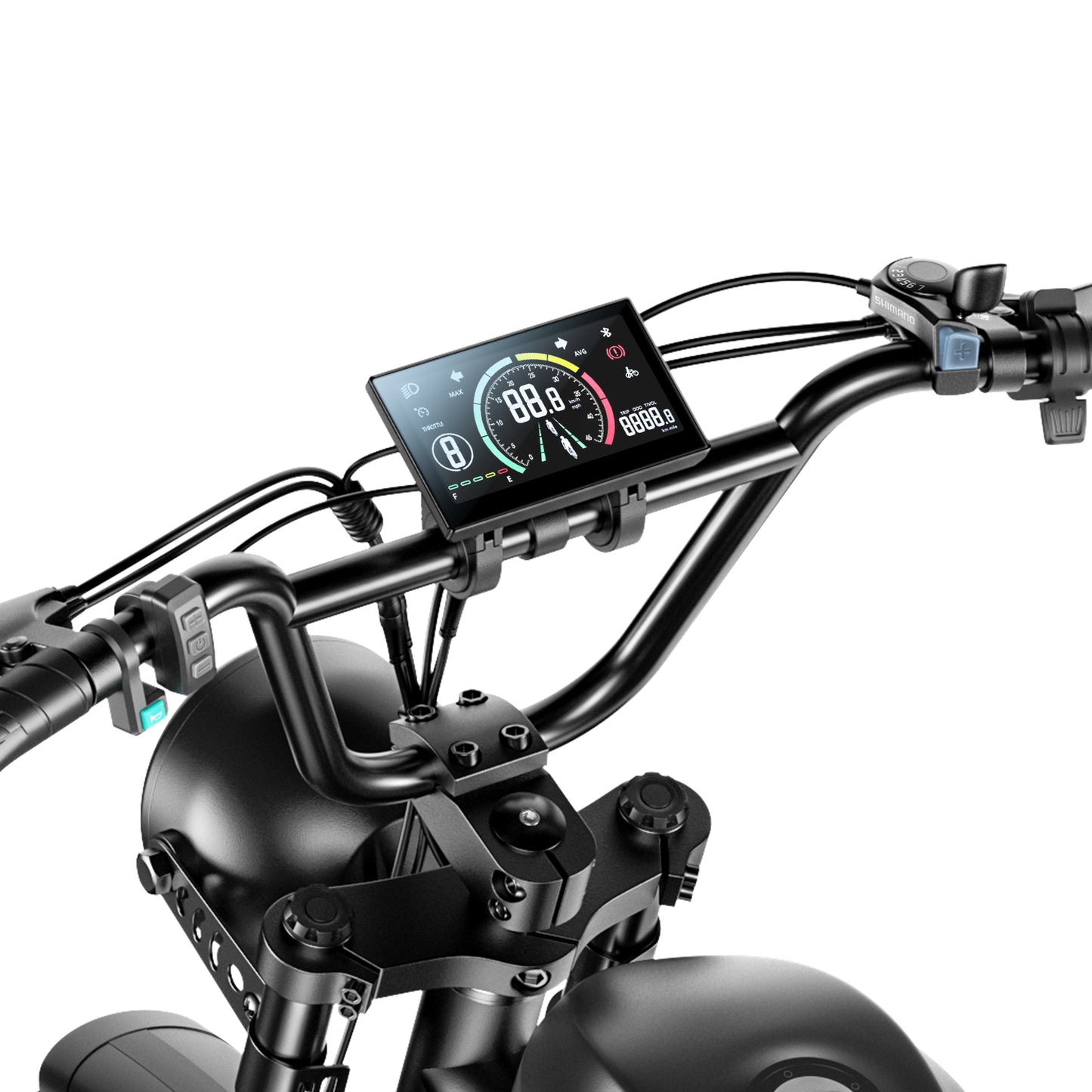 EMOKO C93 Dual Motor Ebike| 2*75N.M 48V Moped-Style Off-Road Bike