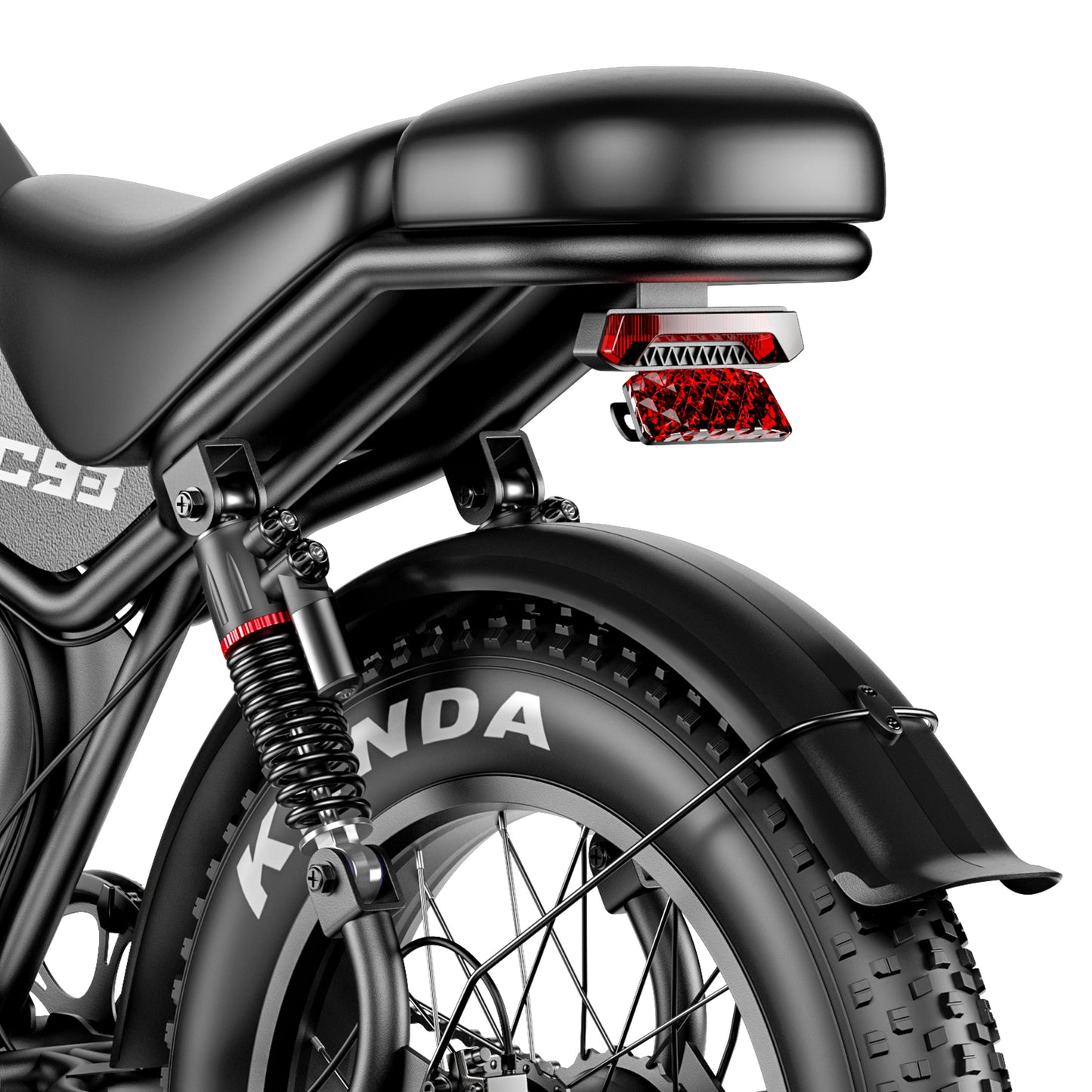 EMOKO C93 Moped Electric Bike| 75N.M Off-Road Fat Tire Mountain Ebike
