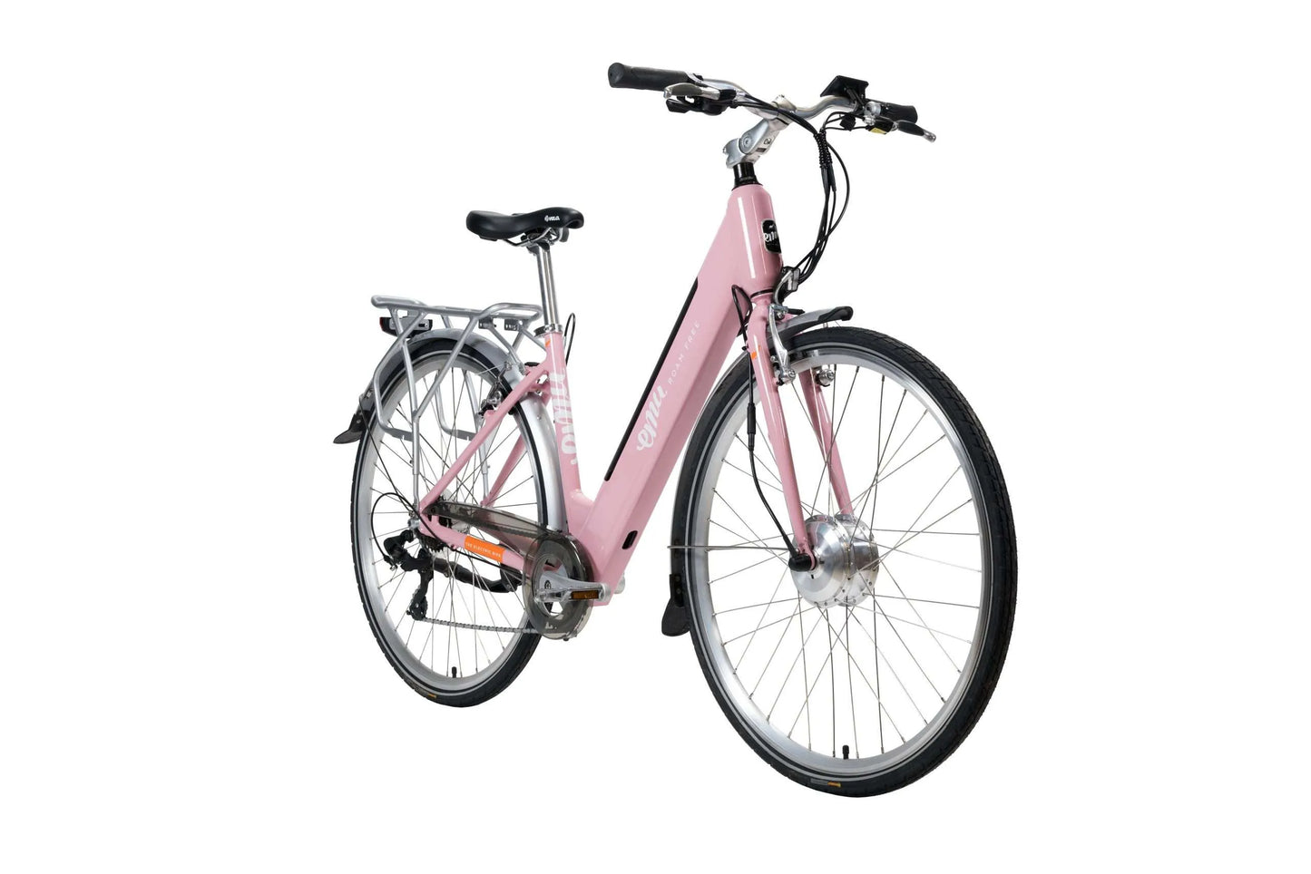 Emu Classic Step Through Electric Bike - 10.4Ah / 374Wh, 14.5 Ah / 522 Wh, Emu Fuchsia